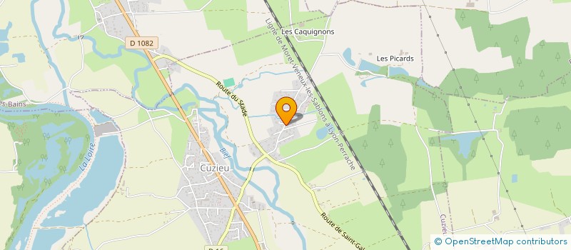 localisation de l'entreprise SCI CMD IMMOBILIER  CUZIEU