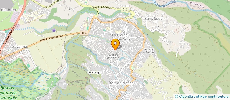 localisation de l'entreprise SCI CMG à SAINT-PAUL