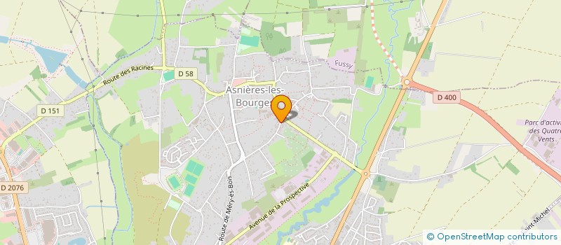 localisation de l'entreprise SCI CMG  BOURGES