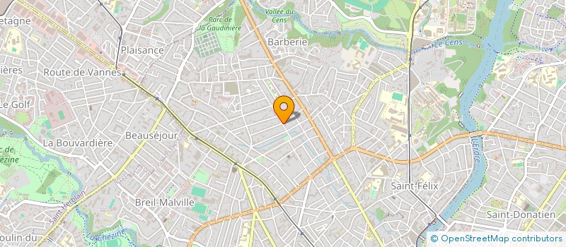 localisation de l'entreprise SCI CMG PLUS à NANTES