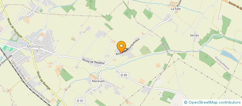 localisation de l'entreprise SCI CMGL  MONTLAUR