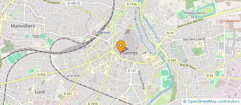 localisation de l'entreprise SCI CMGS à CHARTRES