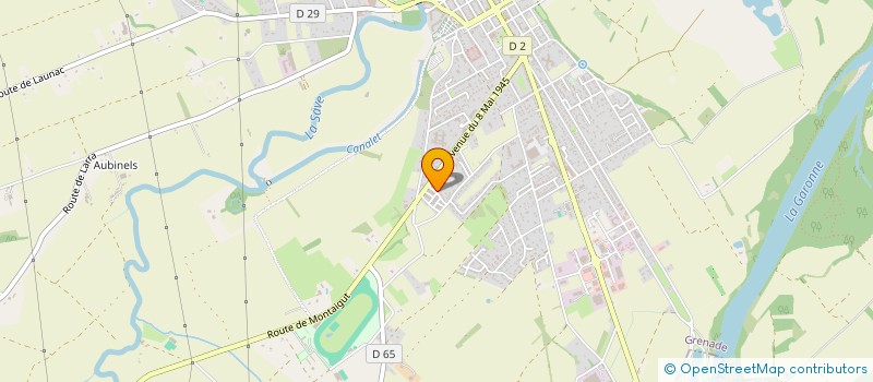 localisation de l'entreprise SCI CMH - IMMOBILIER  GRENADE