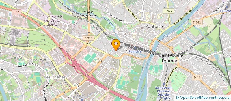 localisation de l'entreprise SCI CMHM14  ERAGNY