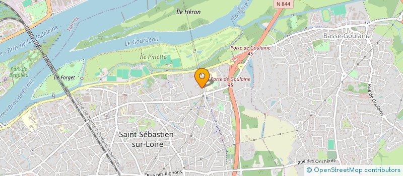 localisation de l'entreprise SCI CMJ à SAINT-SEBASTIEN-SUR-LOIRE