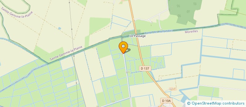 localisation de l'entreprise SCI CMJ  MOREILLES