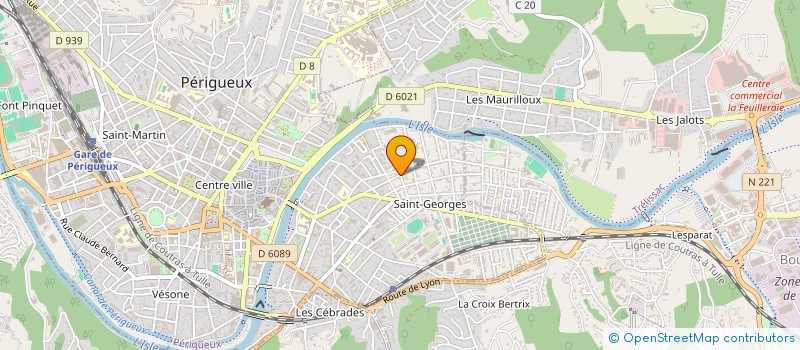 localisation de l'entreprise SCI CMK à PERIGUEUX