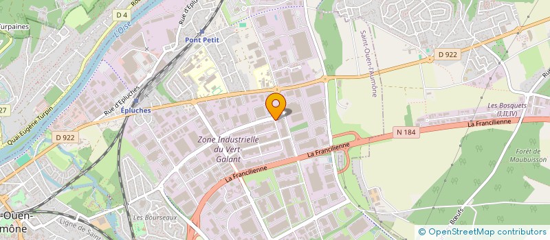 localisation de l'entreprise SCI CMK  SAINT-OUEN-L'AUMONE