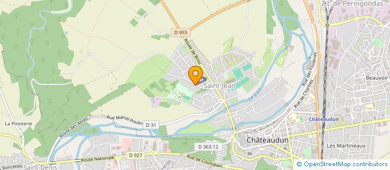 localisation de l'entreprise SCI CML à CHATEAUDUN