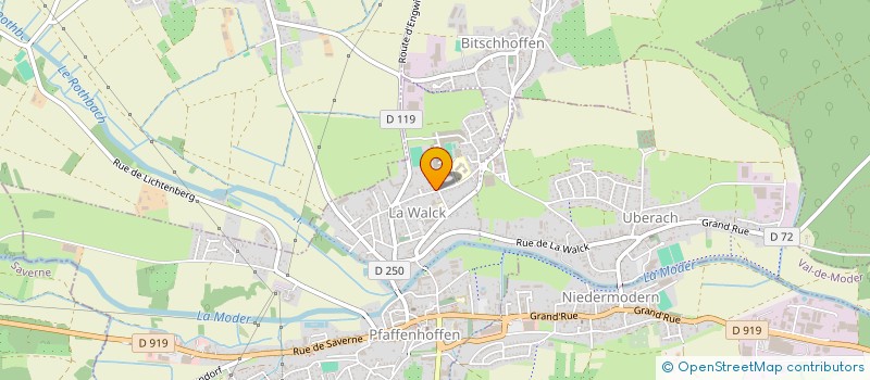 localisation de l'entreprise SCI CML 98  VAL-DE-MODER