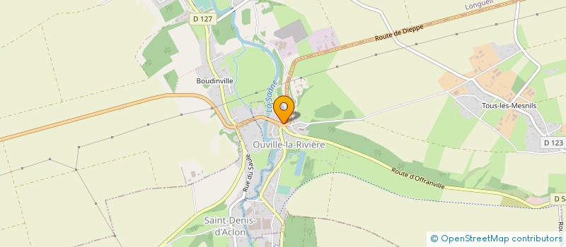 localisation de l'entreprise SCI CMN-IMMO  OUVILLE-LA-RIVIERE