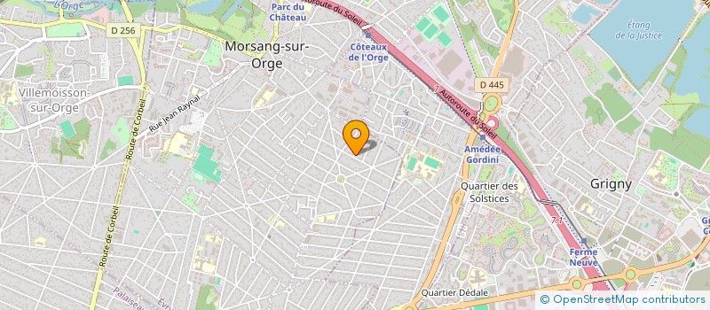 localisation de l'entreprise SCI CMNM à MORSANG-SUR-ORGE