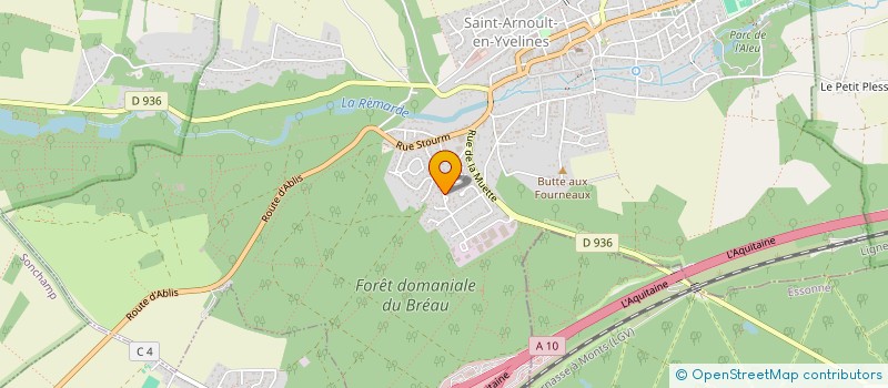 localisation de l'entreprise SCI CMNT  SAINT-ARNOULT-EN-YVELINES