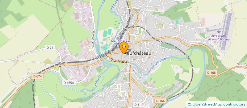localisation de l'entreprise SCI CMOS à NEUFCHATEAU