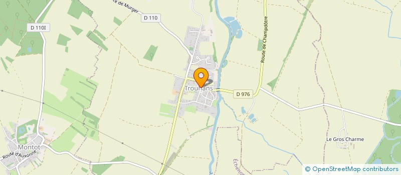 localisation de l'entreprise SCI CMP  TROUHANS