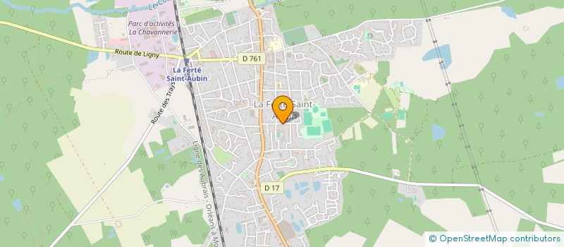 localisation de l'entreprise SCI CMPG à LIGNY-LE-RIBAULT