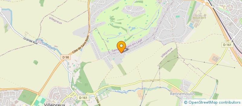 localisation de l'entreprise SCI CMPJ  VILLEPREUX