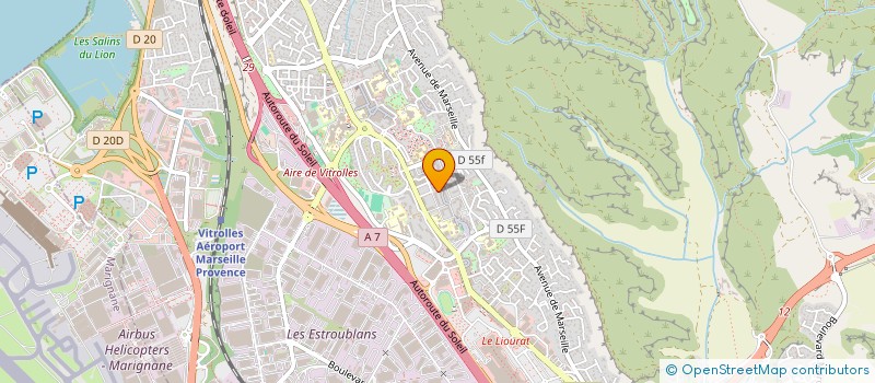 localisation de l'entreprise SCI CMR à VITROLLES
