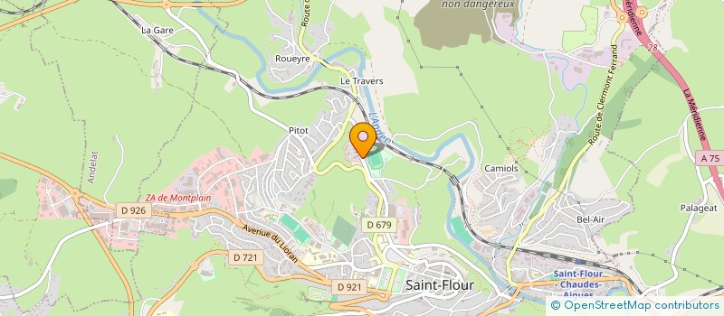 localisation de l'entreprise SCI CMS à SAINT-FLOUR