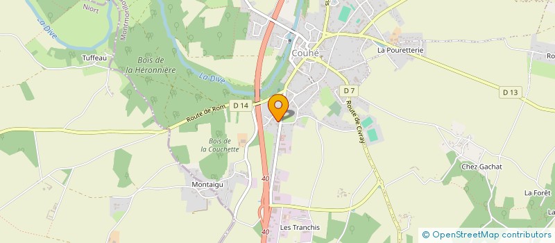 localisation de l'entreprise SCI CMS à VALENCE-EN-POITOU