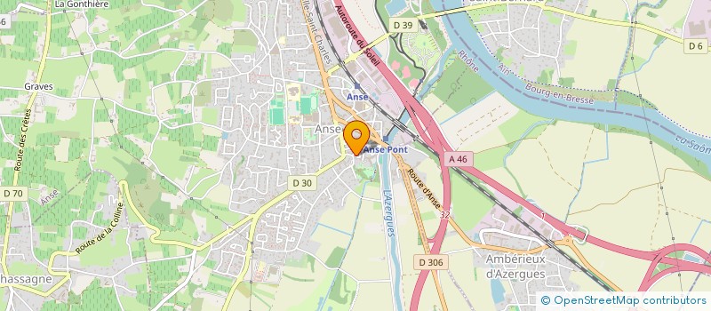 localisation de l'entreprise SCI CMSIMMO  ANSE