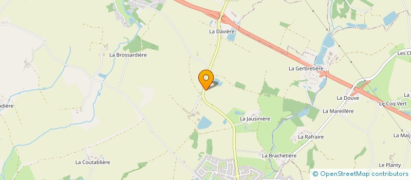 localisation de l'entreprise SCI CMT  VENANSAULT