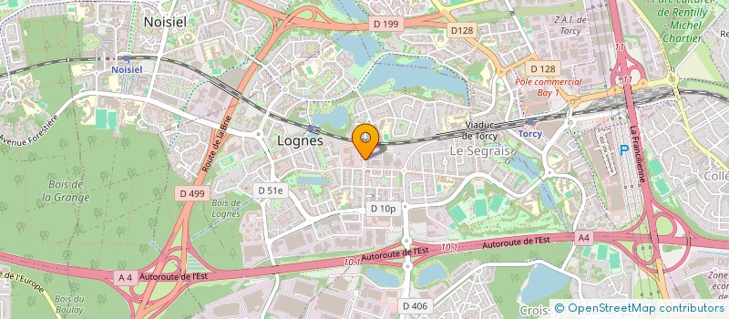 localisation de l'entreprise SCI CN CLICHY à LOGNES