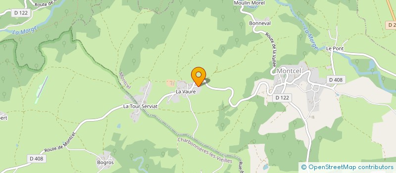 localisation de l'entreprise SCI CN2P  MONTCEL