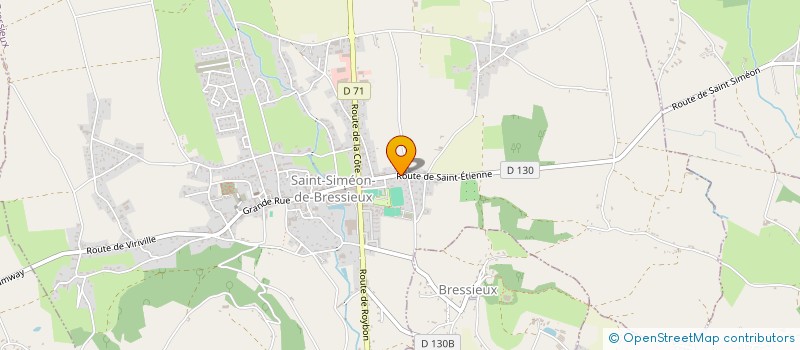 localisation de l'entreprise SCI CNBN  SAINT-SIMEON-DE-BRESSIEUX