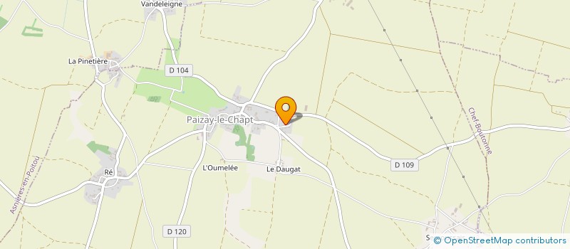 localisation de l'entreprise SCI CNC  BRIOUX-SUR-BOUTONNE