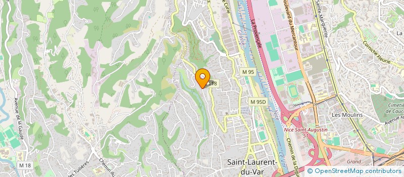 localisation de l'entreprise SCI CNC à SAINT-LAURENT-DU-VAR