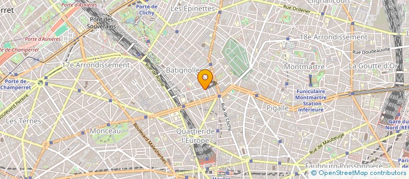 localisation de l'entreprise SCI CNC ZURICH  PARIS