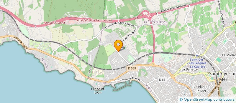localisation de l'entreprise SCI CNCC à SAINT-CYR-SUR-MER