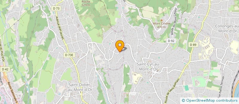 localisation de l'entreprise SCI CND INVEST  SAINT-DIDIER-AU-MONT-D'OR