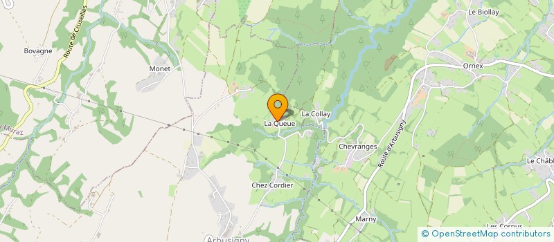 localisation de l'entreprise SCI CNDK  ARBUSIGNY