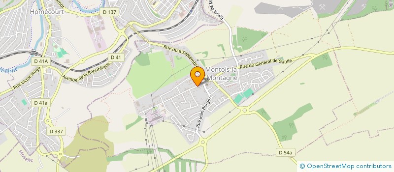 localisation de l'entreprise SCI CNJ  RONCOURT