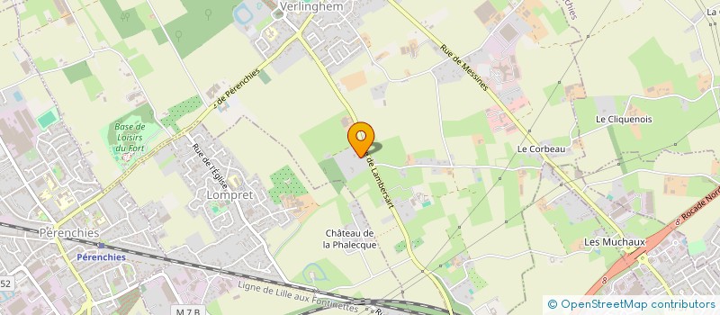 localisation de l'entreprise SCI CNTA  VERLINGHEM