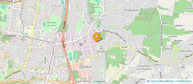 localisation de l'entreprise SCI CO 2326  ARTIGUES-PRES-BORDEAUX