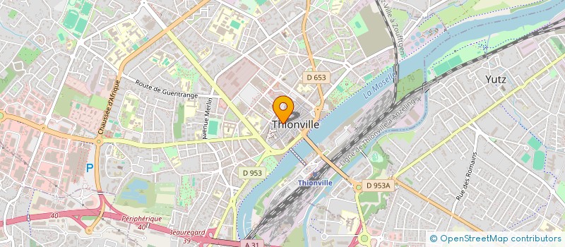 localisation de l'entreprise SCI CO BAT à THIONVILLE