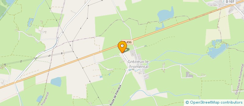 localisation de l'entreprise SCI CO-CARE  GREZIEUX-LE-FROMENTAL