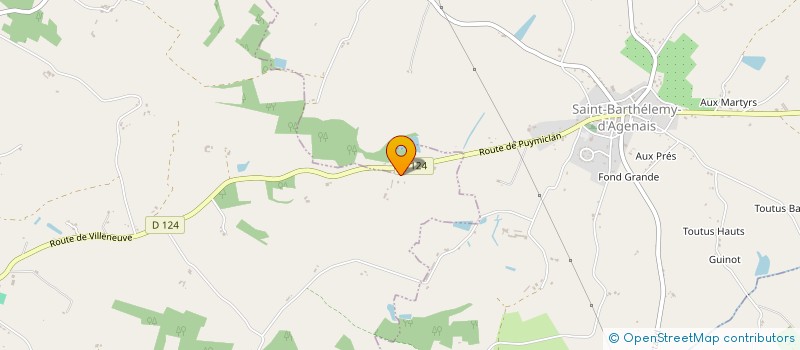 localisation de l'entreprise SCI CO.FI.VO  AGME