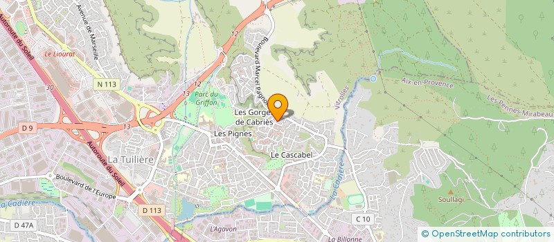 localisation de l'entreprise SCI CO IMMO à VITROLLES