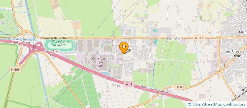 localisation de l'entreprise SCI CO PRO LU  SALON-DE-PROVENCE