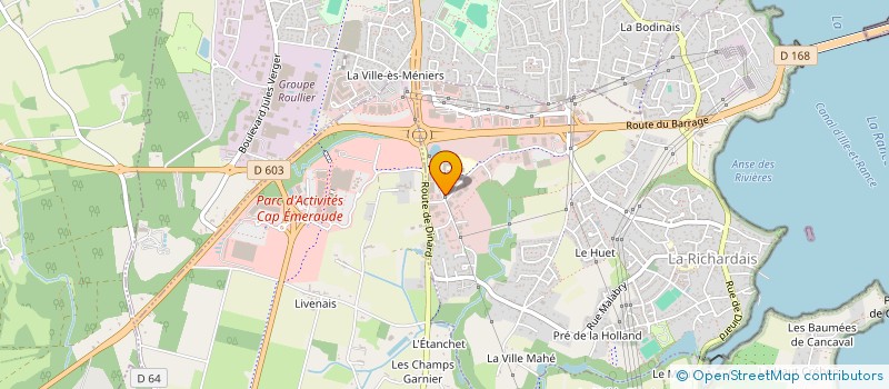 localisation de l'entreprise SCI COAT IS  LA RICHARDAIS