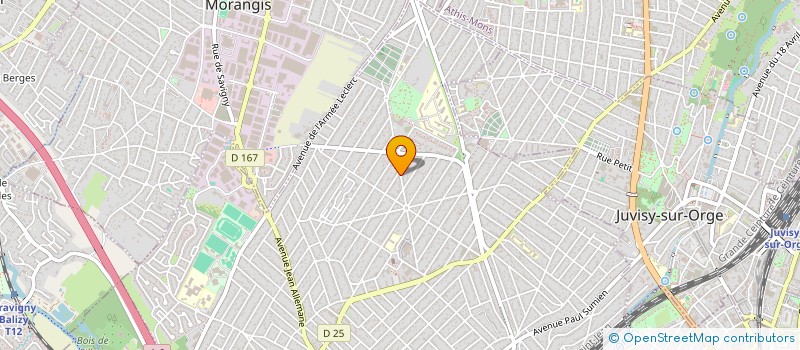 localisation de l'entreprise SCI COBA à SAVIGNY-SUR-ORGE