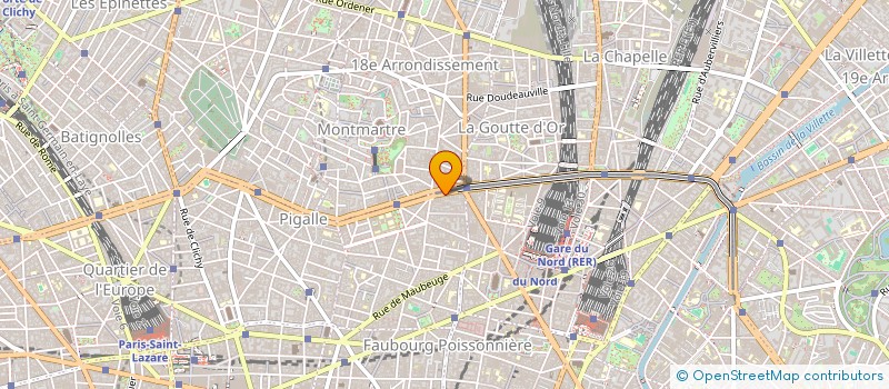 localisation de l'entreprise SCI COBA  PARIS