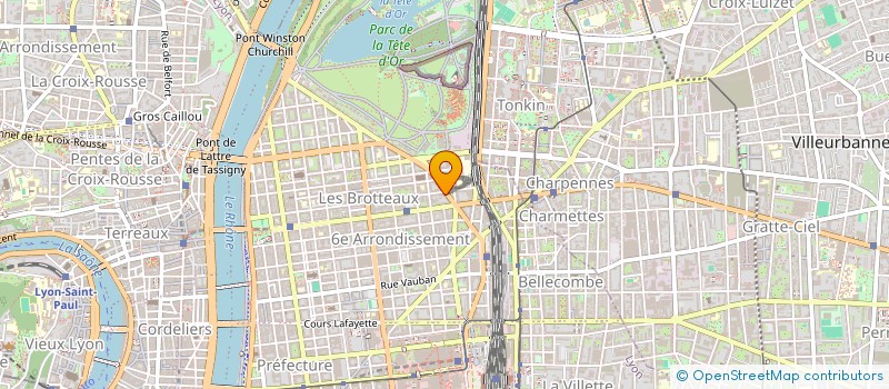 localisation de l'entreprise SCI COBAVI  LYON