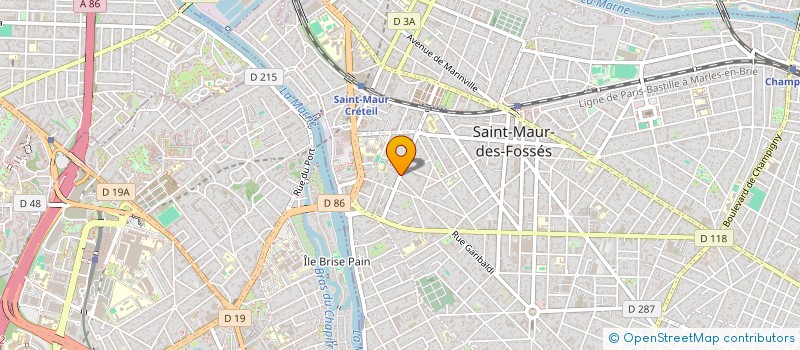 localisation de l'entreprise SCI  COBE à SAINT-MAUR-DES-FOSSES