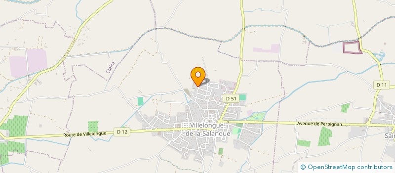 localisation de l'entreprise SCI COBENI  VILLELONGUE-DE-LA-SALANQUE