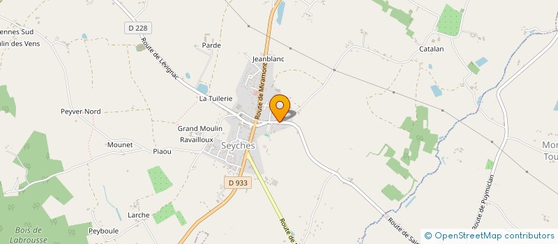 localisation de l'entreprise SCI COBESTOL  SEYCHES